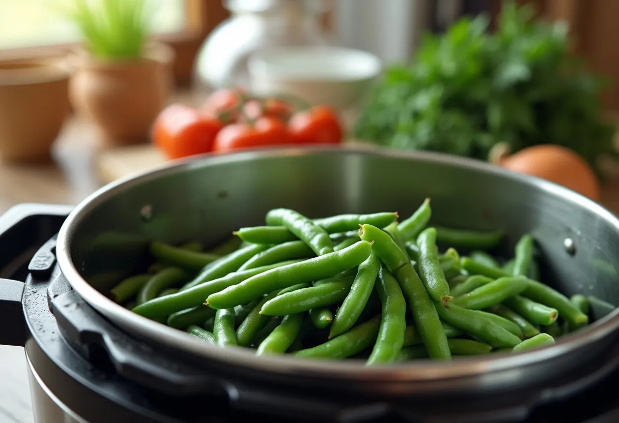 cuisson haricots verts